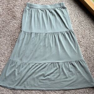crosby. Sage Tiered Maxi Skirt